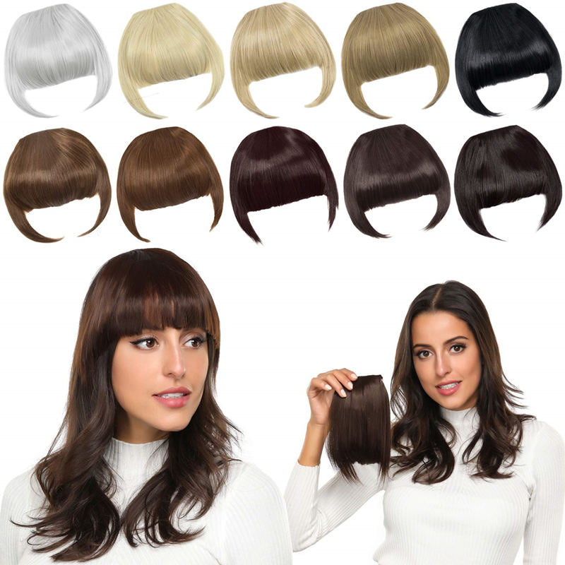 LAST DAY SALE-Seamless 3D Clip-In Bangs Hair Extensions