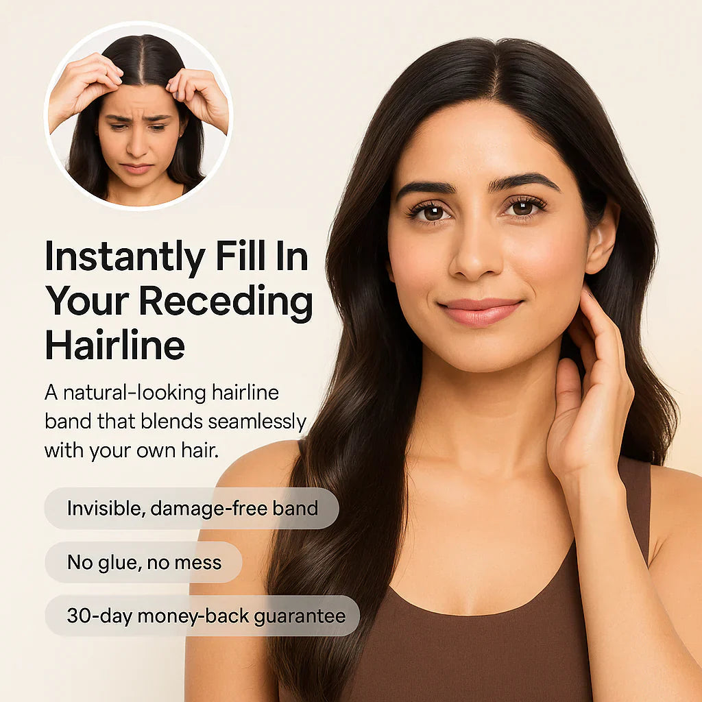 🔥Final Hours—Up to 82% Off🔥Hairline Topper- Clip Free
