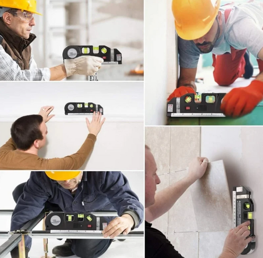 4-in-1 Multifunctional Laser Measurement Device for Accurate Measurements and Easy Alignment
