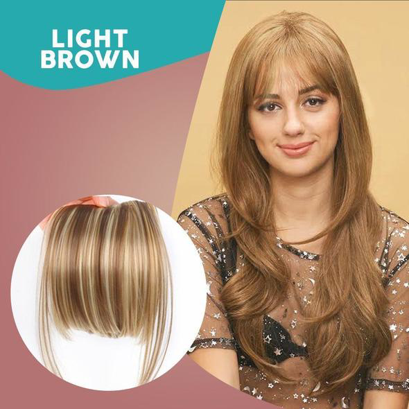 LAST DAY SALE-Seamless 3D Clip-In Bangs Hair Extensions