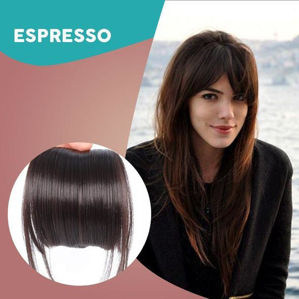 LAST DAY SALE-Seamless 3D Clip-In Bangs Hair Extensions